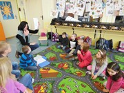 Návštěva předškoláků v ZŠ Čachovice